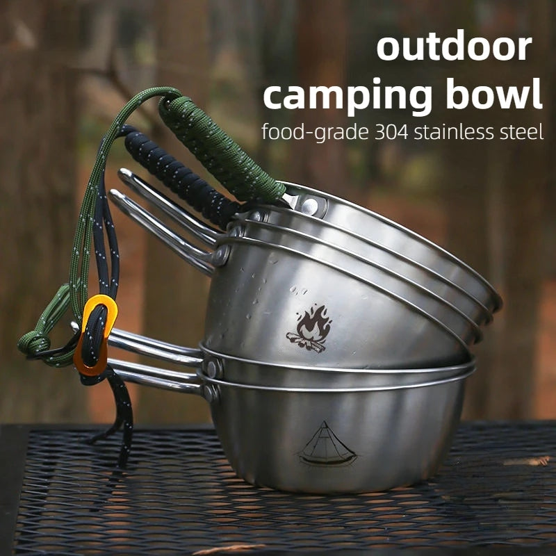 Camping Cookware & Tableware Set