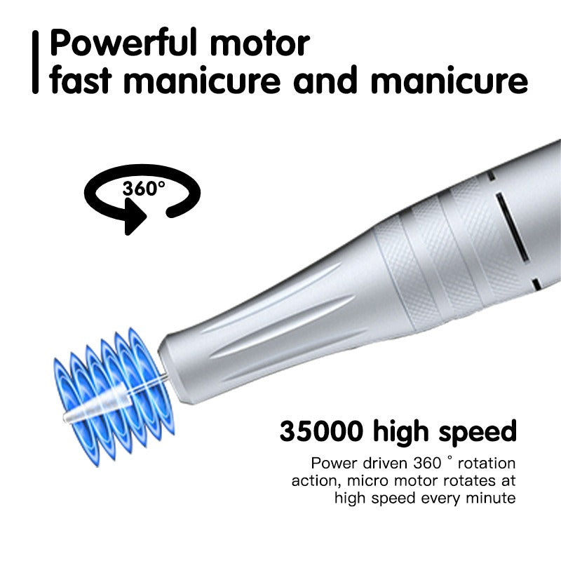 Portable Electric Nail Drill – Manicure & Pedicure