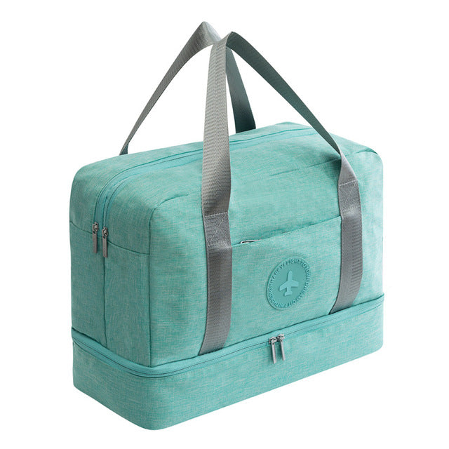 Waterproof Travel Duffle with Wet & Dry Compartments