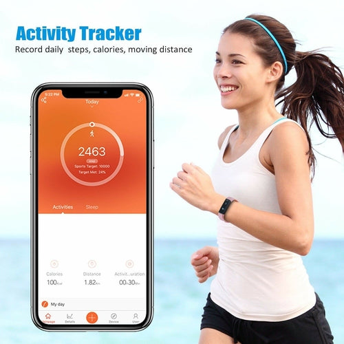 SmartFit Slim Activity Tracker – Fitness & Sleep Monitor