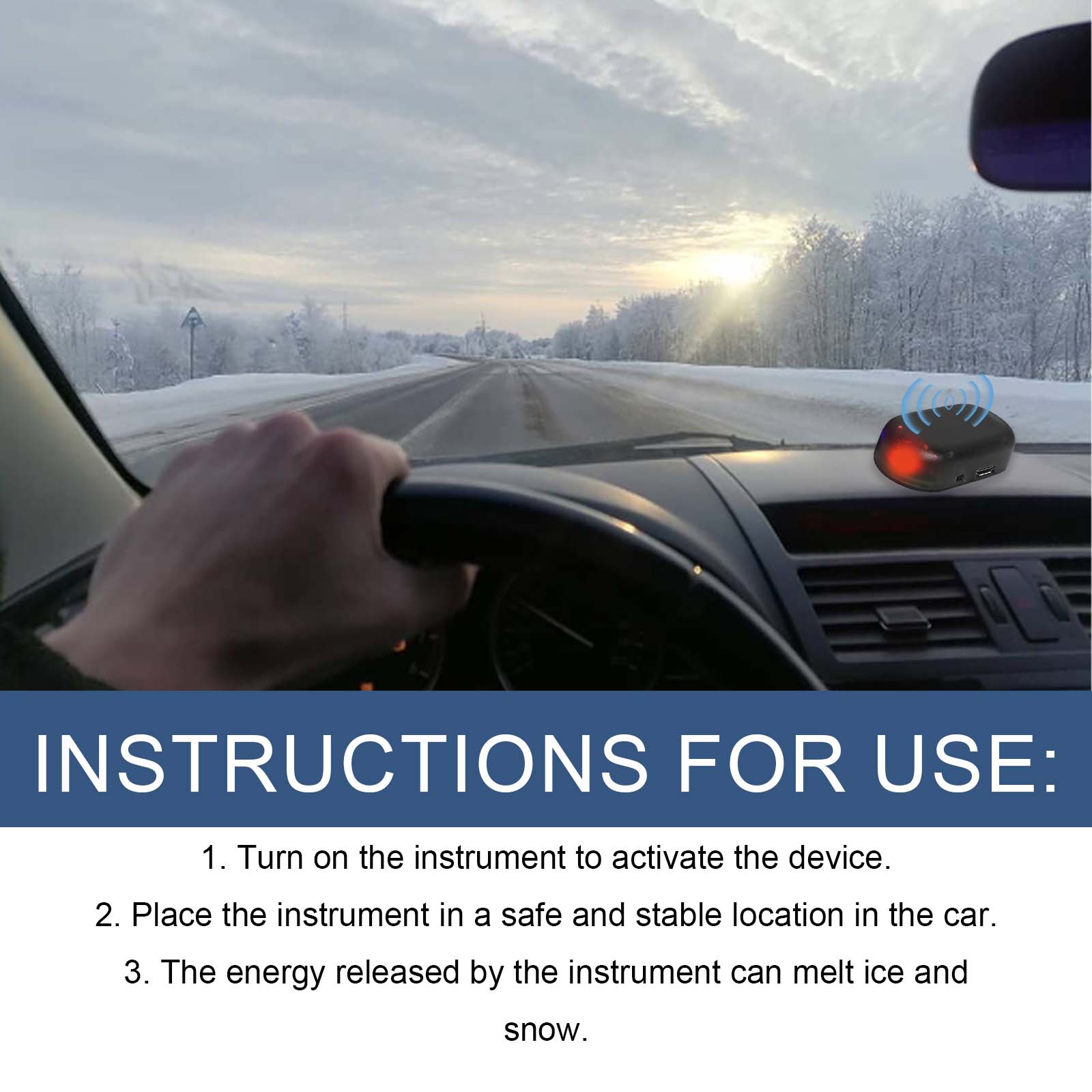 Car Windscreen De-Icer Spray