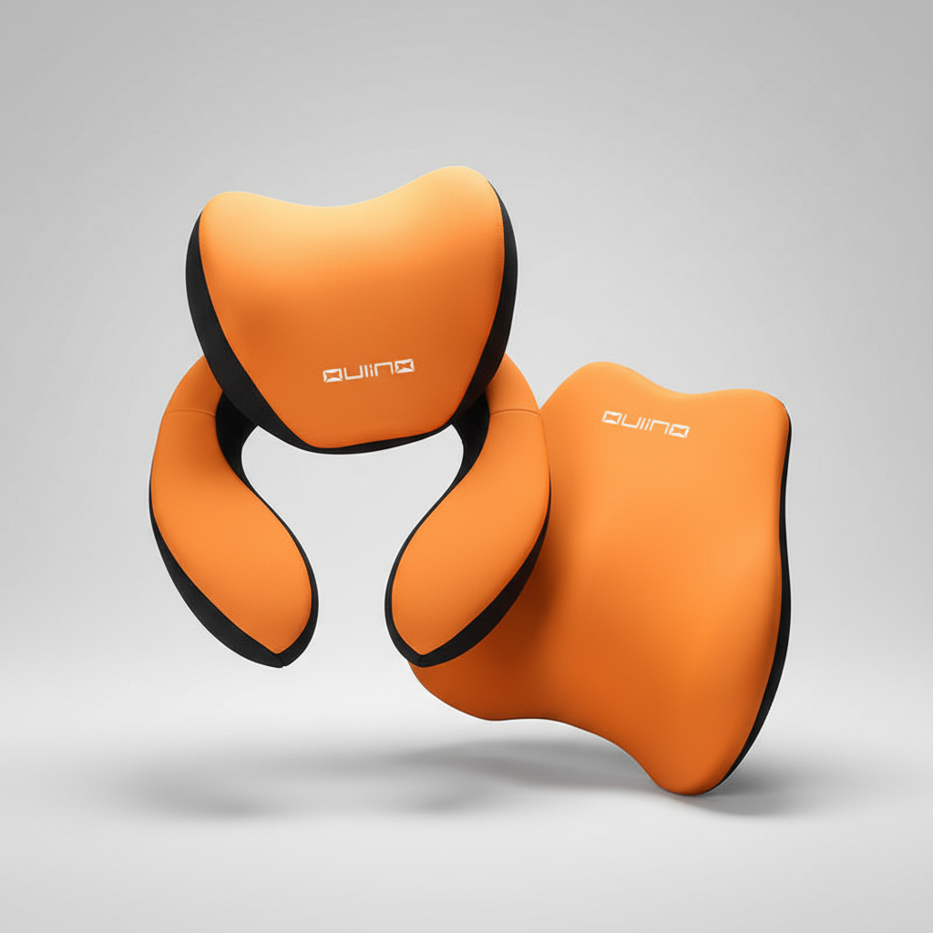 Car Neck Pillow & Lumbar Support Set