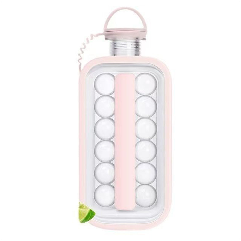 2-in-1 Folding Ice Ball Maker Bottle