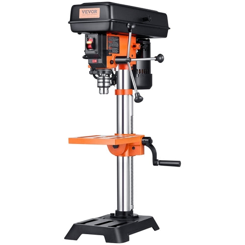 10'' 5-Speed Benchtop Drill Press Cast Iron Drill Press 3.2A