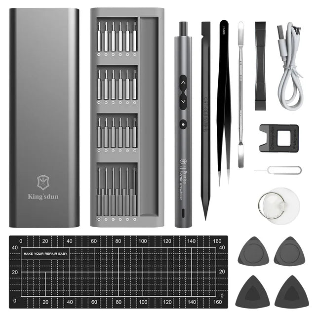 120-Piece Precision Electric Screwdriver Set