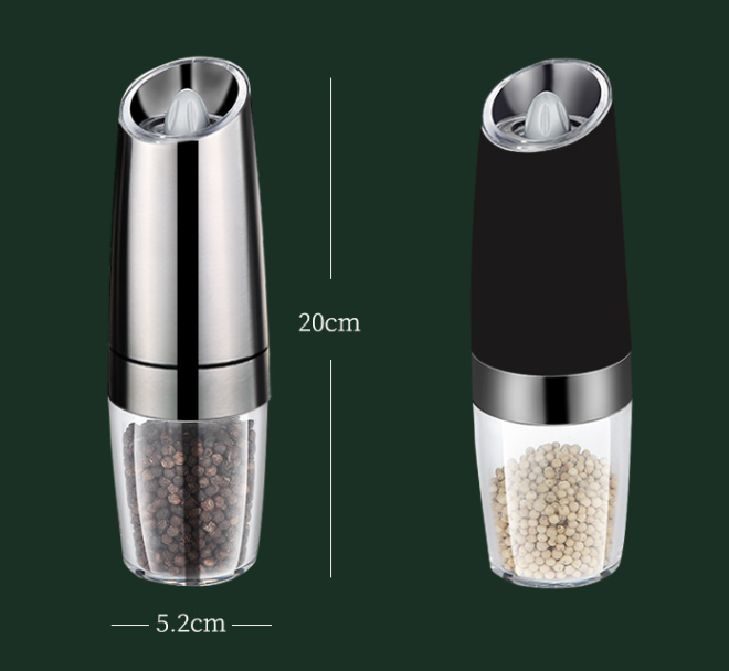 Automatic Gravity Salt & Pepper Grinder