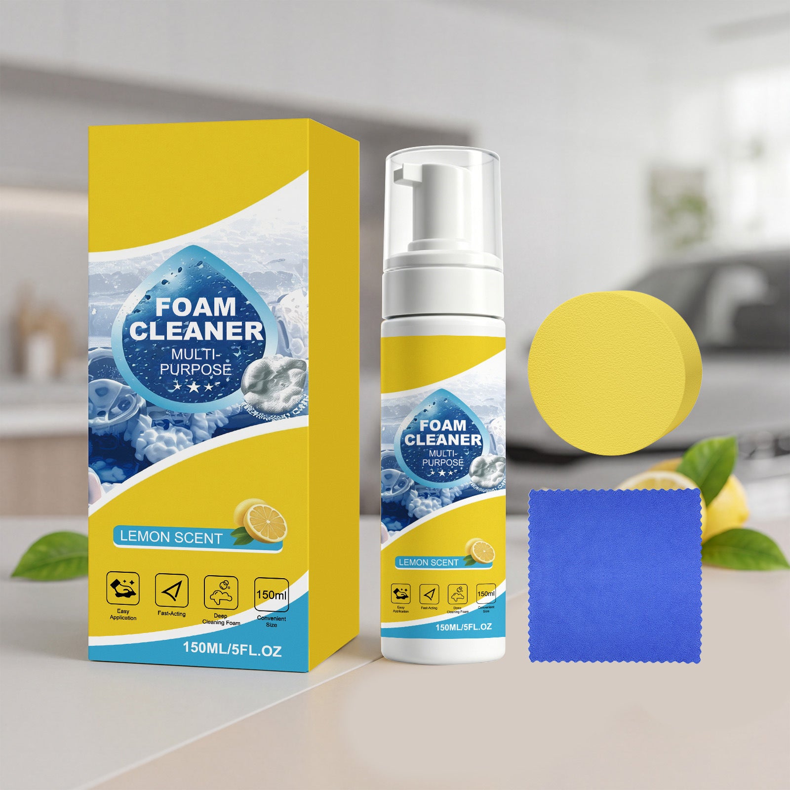 No-Scrub Car Interior Cleaner