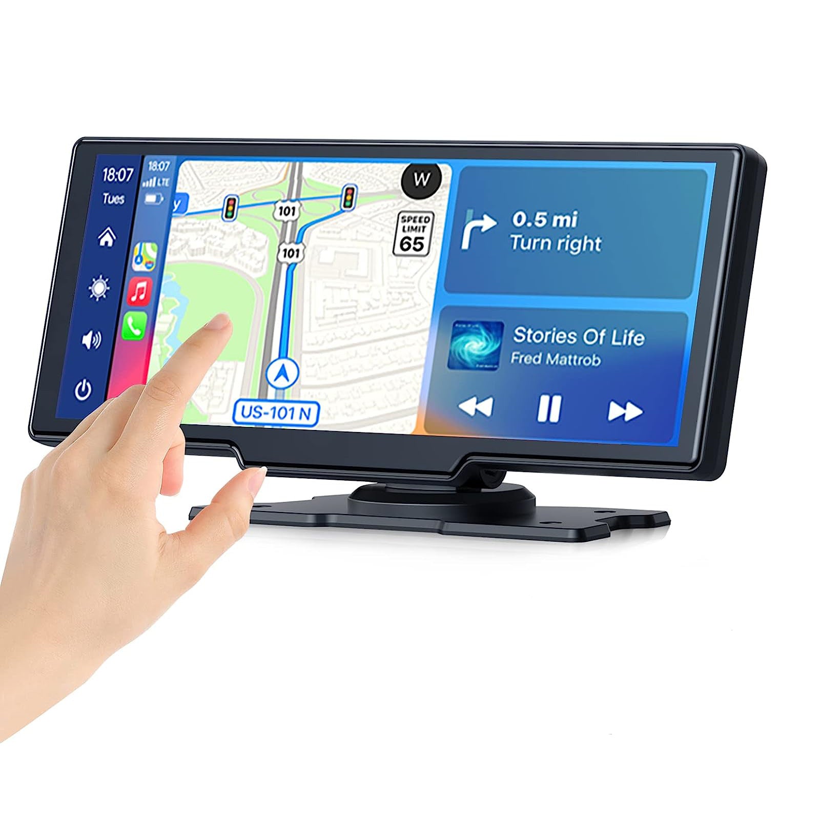10.26" Wireless CarPlay & Android Auto Screen