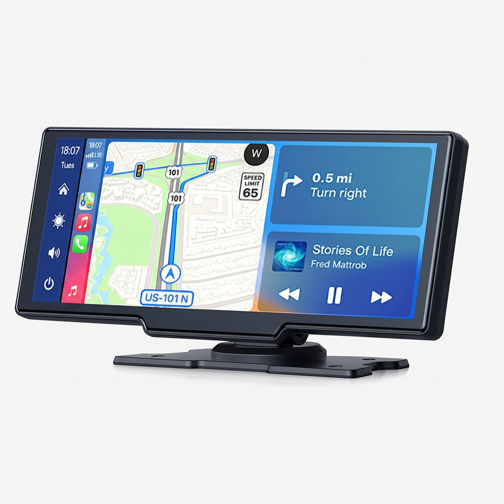 10.26" Wireless CarPlay & Android Auto Screen