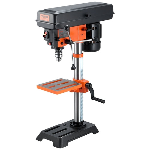 10'' 5-Speed Benchtop Drill Press Cast Iron Drill Press 3.2A