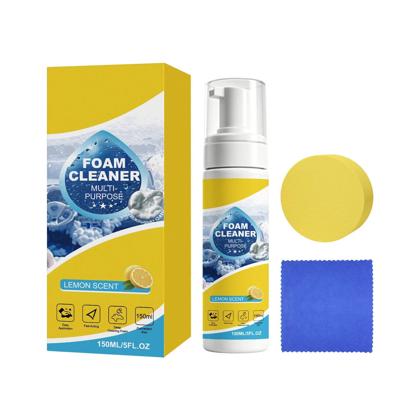 No-Scrub Car Interior Cleaner