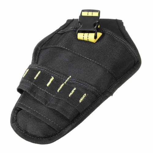 Heavy Duty Drill Holster Tool Belt Pouch Bit Holder Hanging Waist Bag
