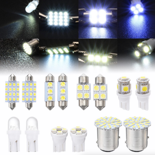 14-Piece T10 LED Interior Car Light Kit