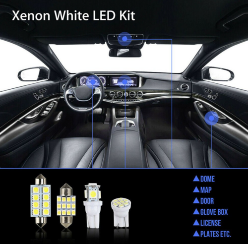 14-Piece T10 LED Interior Car Light Kit