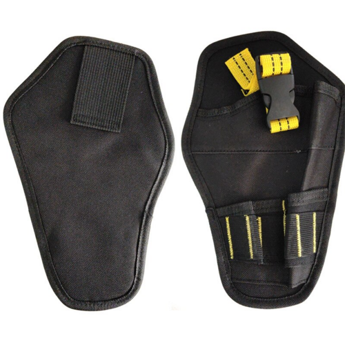 Heavy Duty Drill Holster Tool Belt Pouch Bit Holder Hanging Waist Bag