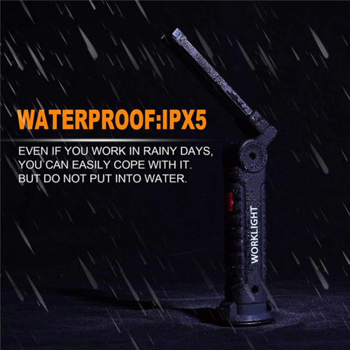 Rechargeable LED COB Work Light Mechanic Flashlight Lamp Magnetic Base