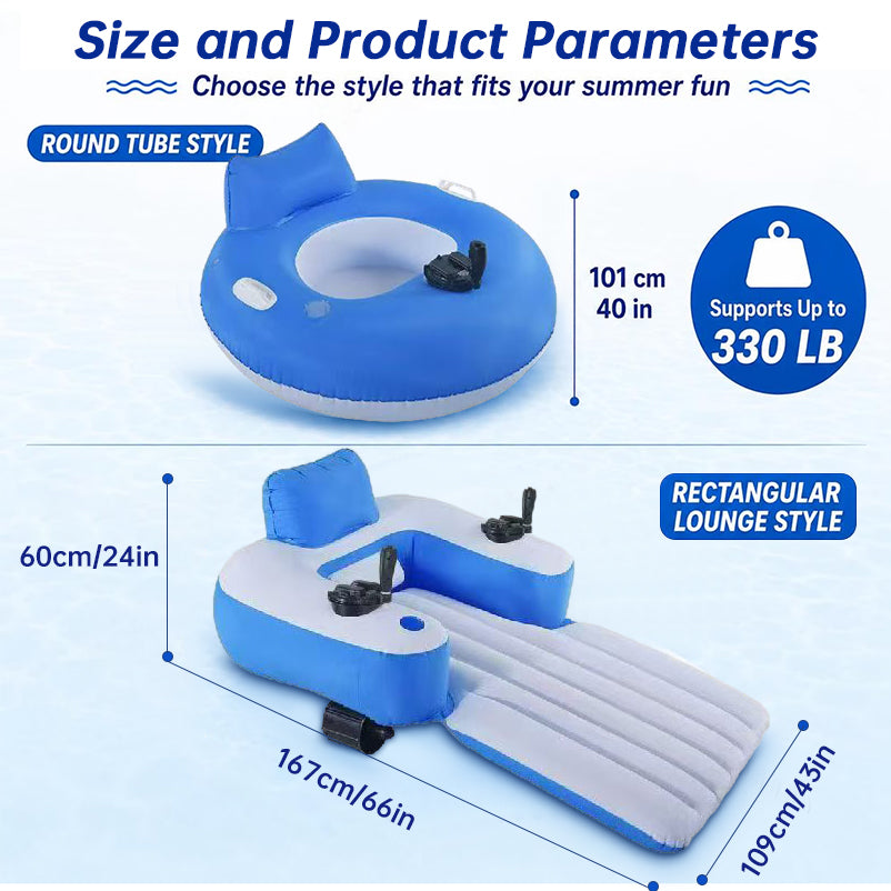 PowerFloat Electric Pool & Lake Lounger
