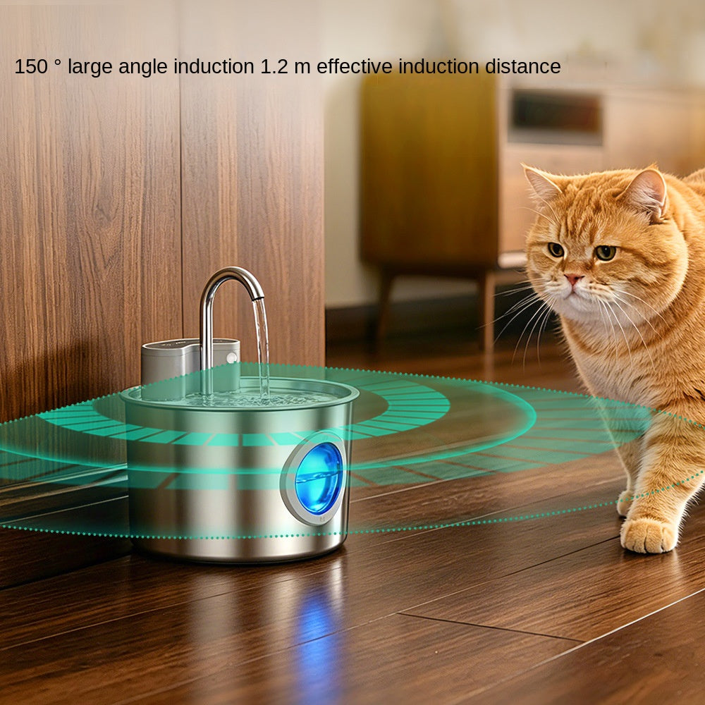 Smart Stainless Steel Pet Water Fountain