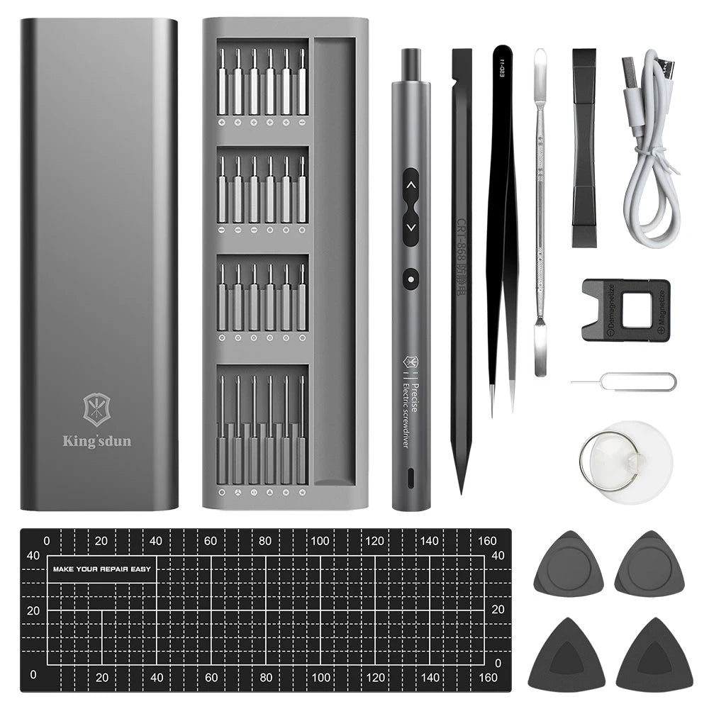 120-Piece Precision Electric Screwdriver Set