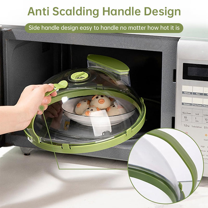 Microwave Splatter Cover with Steam Vent