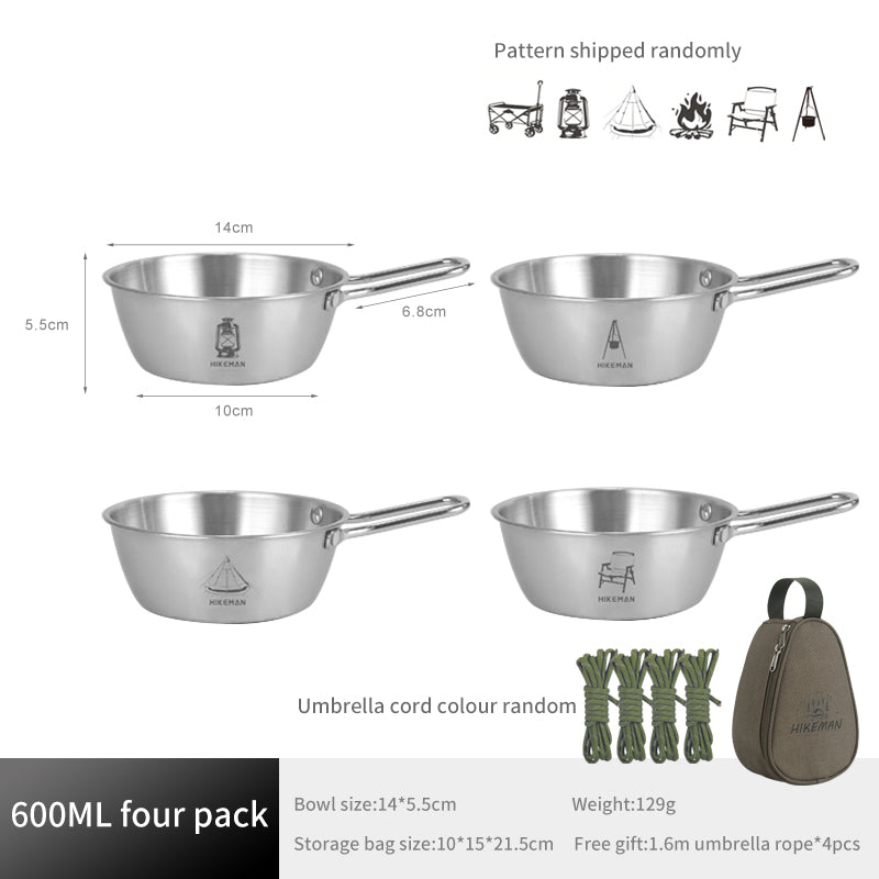 Camping Cookware & Tableware Set