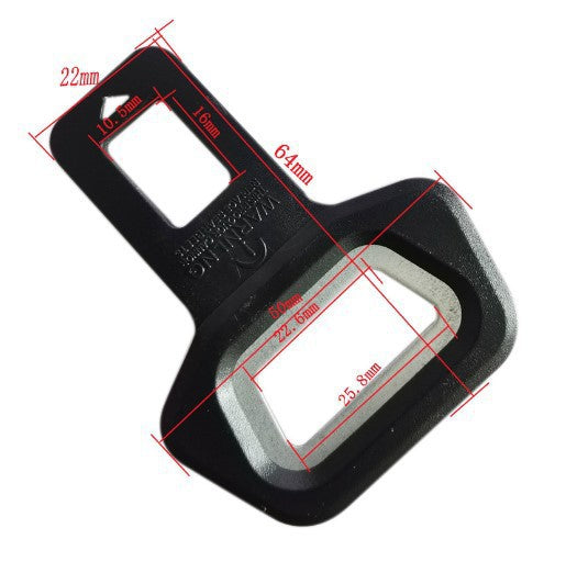 Seat Belt Extender with Shoulder Pad
