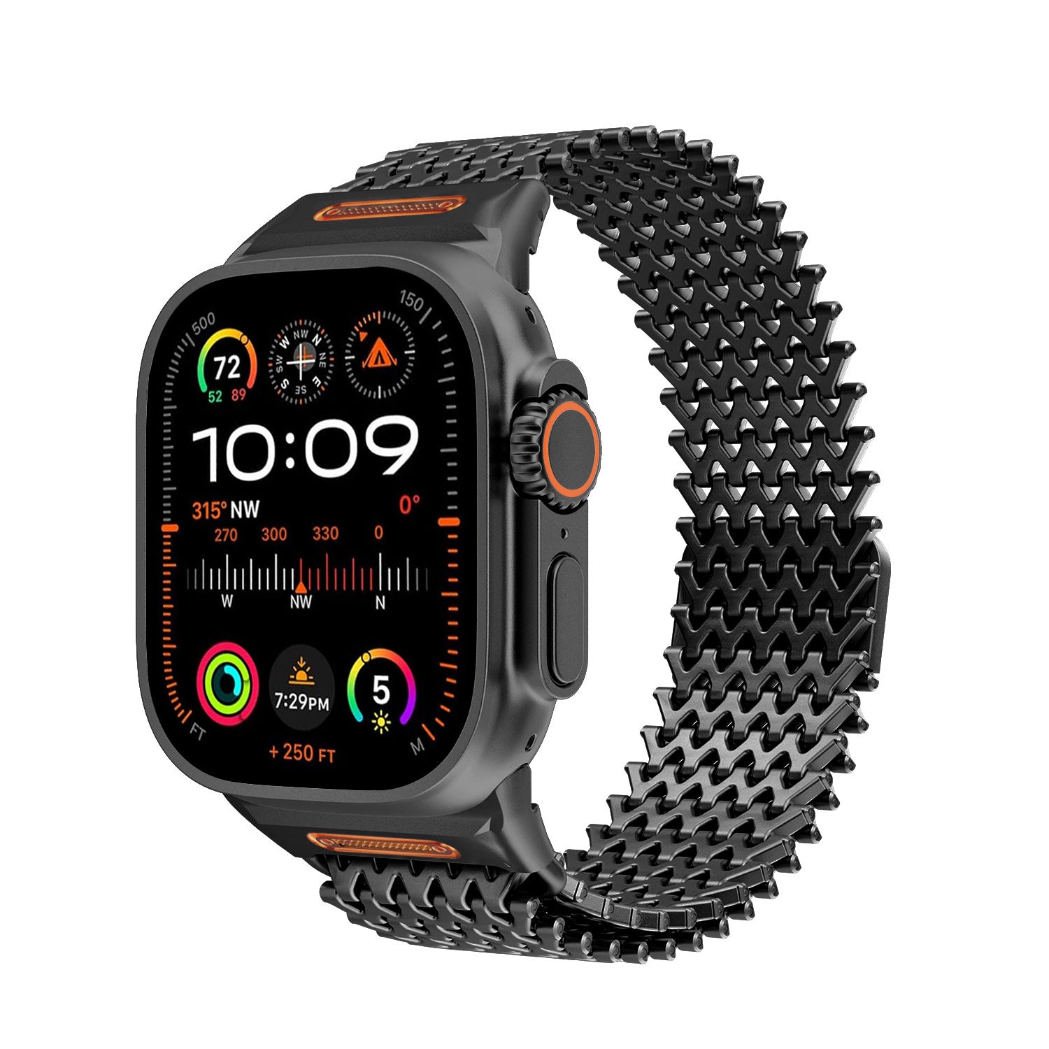 Magnetic Steel Link Band for Apple Watch