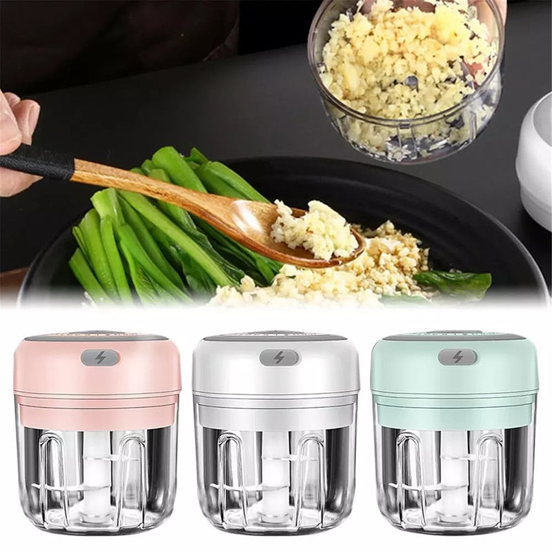 Cordless Electric Food Chopper – 100ml & 250ml