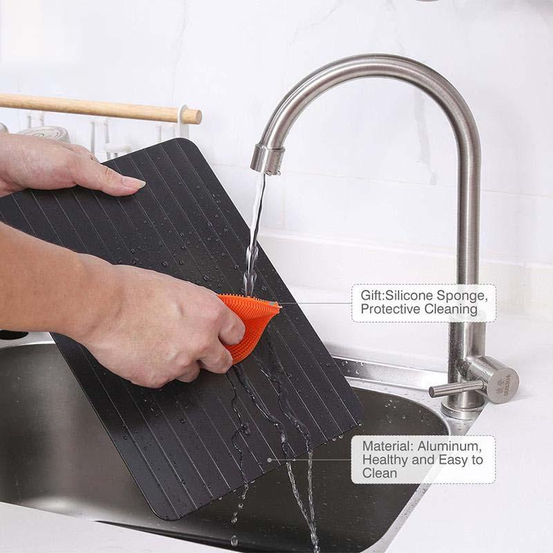Quick-Defrost Aluminum Tray