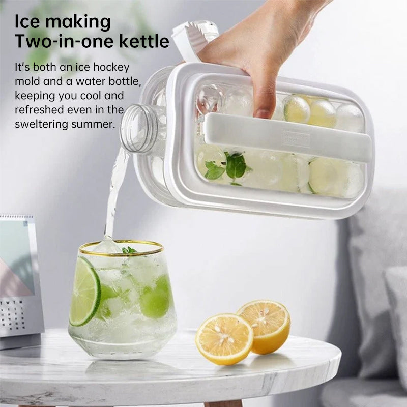 2-in-1 Folding Ice Ball Maker Bottle