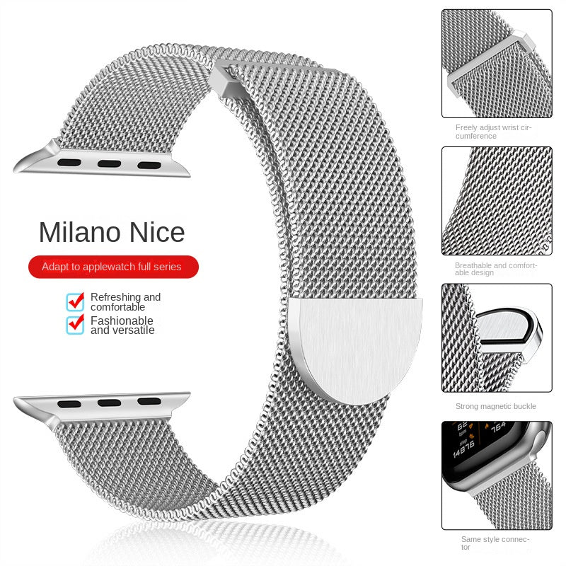 Magnetic Milanese Steel Band for Apple Watch