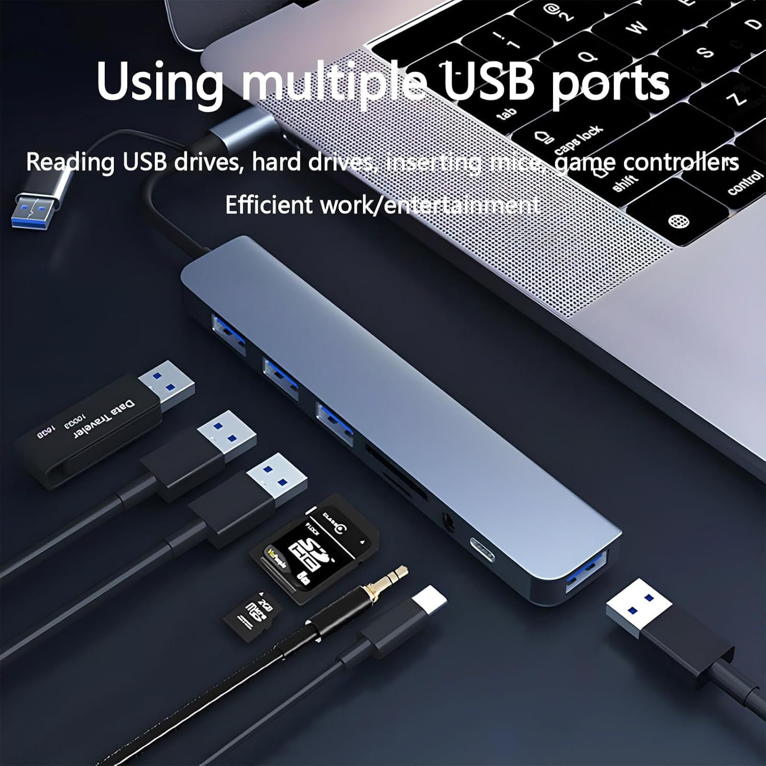 7-Port USB 3.0 Docking Hub