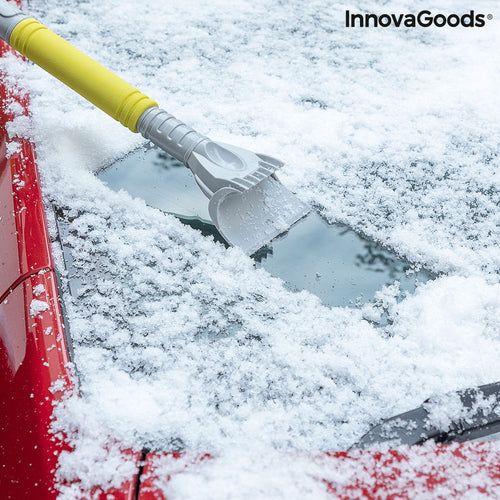 3-in-1 Telescopic Ice Scraper & Snow Brush