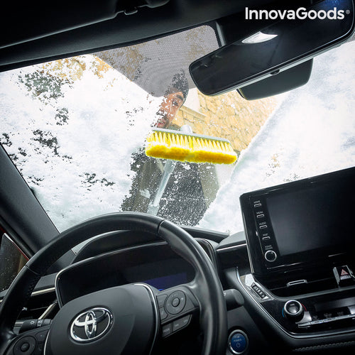 3-in-1 Telescopic Ice Scraper & Snow Brush