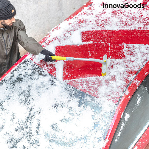 3-in-1 Telescopic Ice Scraper & Snow Brush