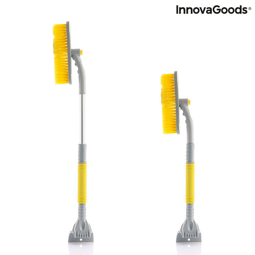 3-in-1 Telescopic Ice Scraper & Snow Brush
