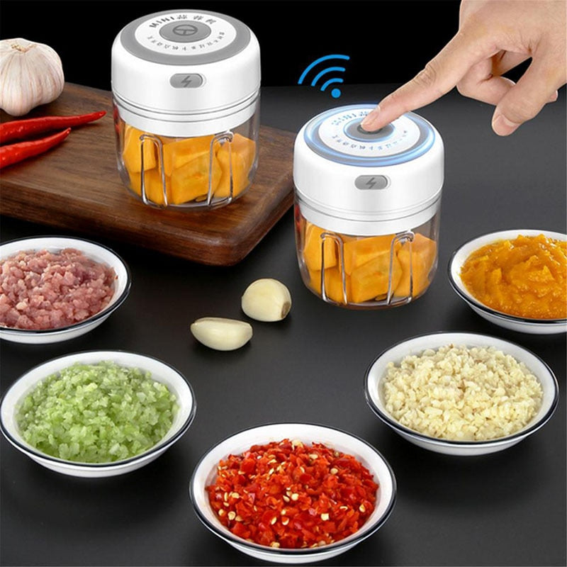 Cordless Electric Food Chopper – 100ml & 250ml