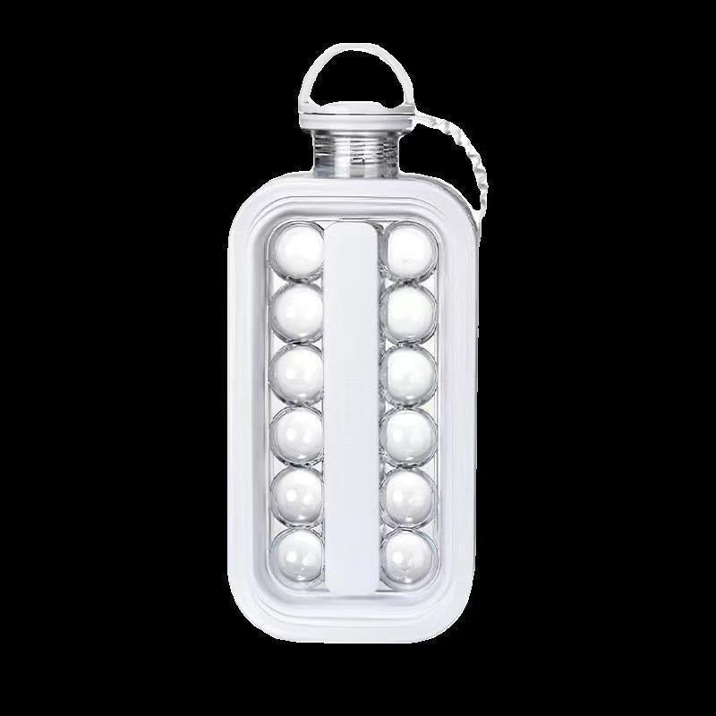 2-in-1 Folding Ice Ball Maker Bottle