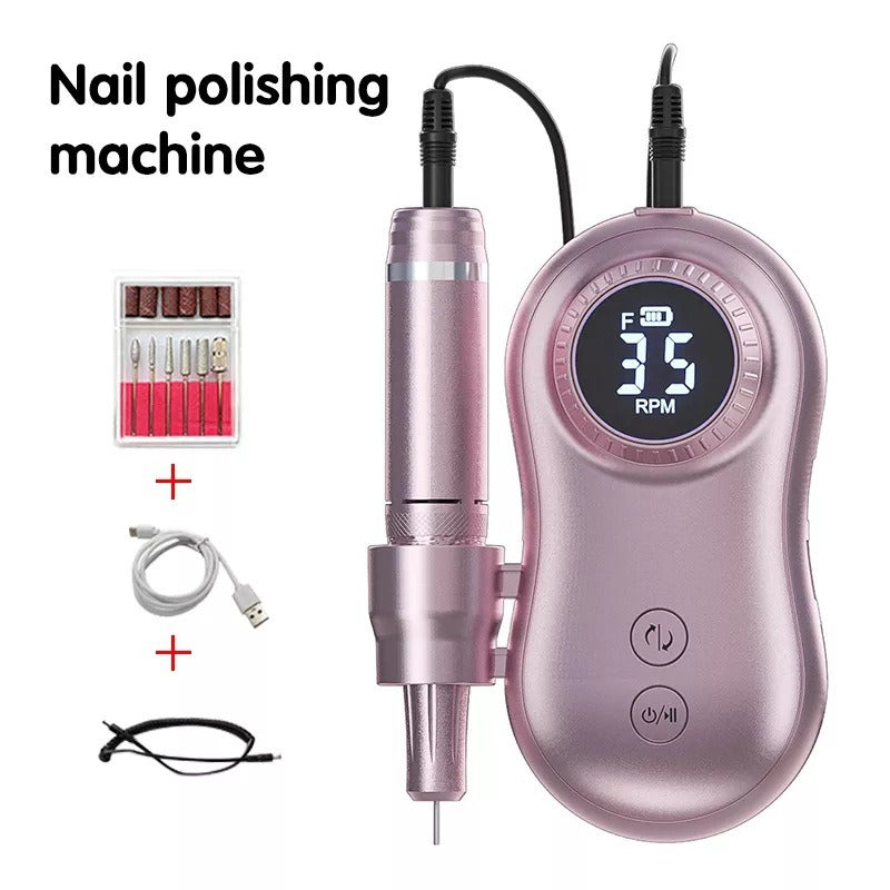 Portable Electric Nail Drill – Manicure & Pedicure