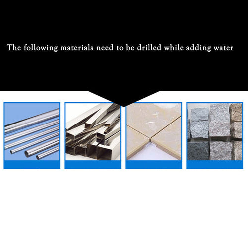 4x Ultimate Drill Bits Multifunctional Ceramic Glass Punching Hole