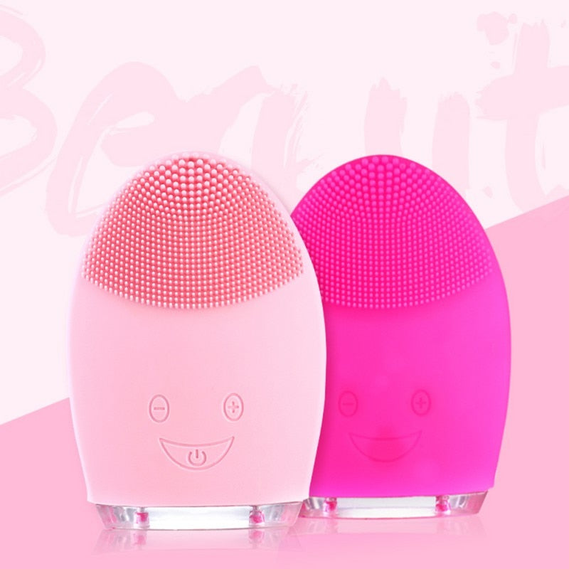 Waterproof Silicone Facial Cleansing Brush