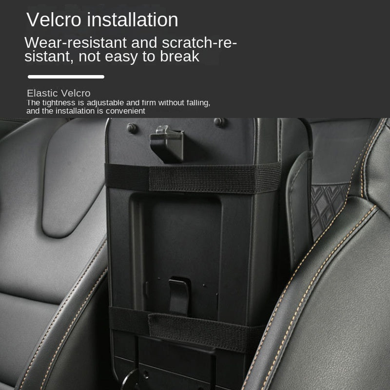 Car Armrest Pad with Cup Holder & Tissue Box