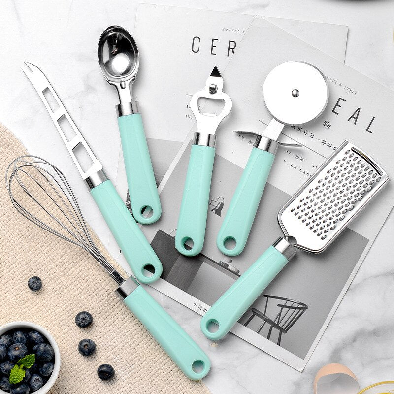 9-Piece Stainless Steel Kitchen Tool Set