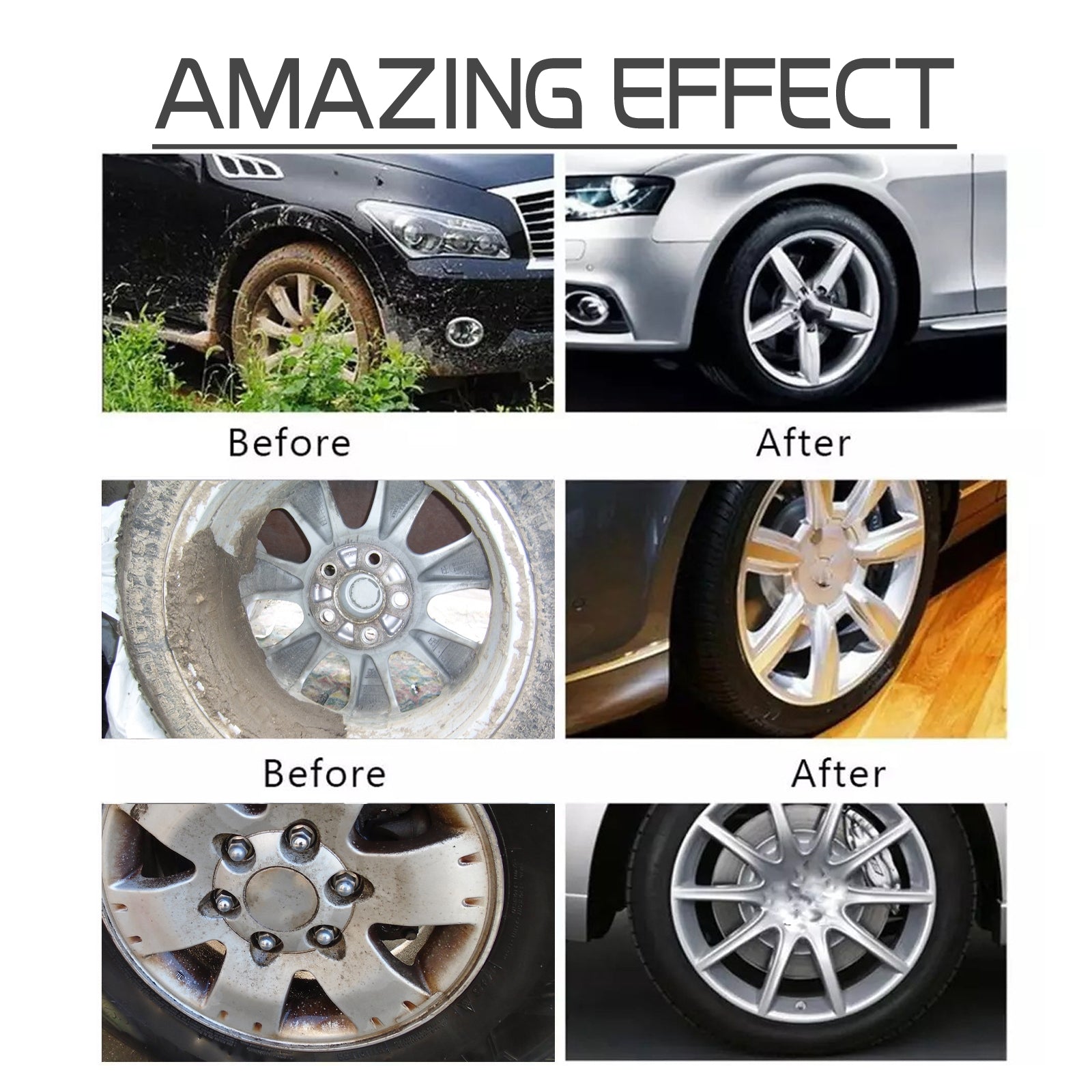 Car Brake Cleaner, Brake Disc Parts Wheel Hub Decontamination Polishing Maintenance Rust Remover