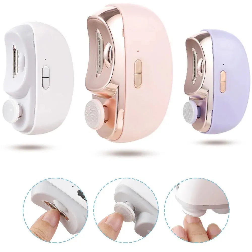 2-in-1 Electric Nail Clipper & Trimmer