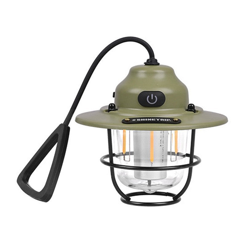 Retro USB-C Camping Lantern