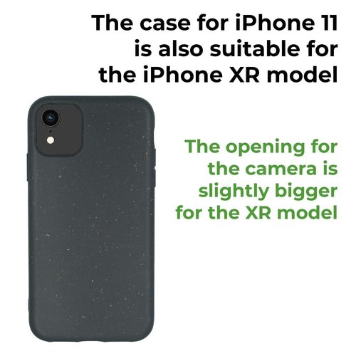 Biodegradable iPhone Case – Black Eco-Friendly Protection