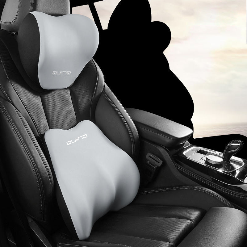Car Neck Pillow & Lumbar Support Set