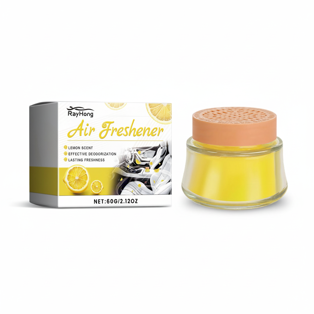 Lemon Car Air Freshener – Solid Balm