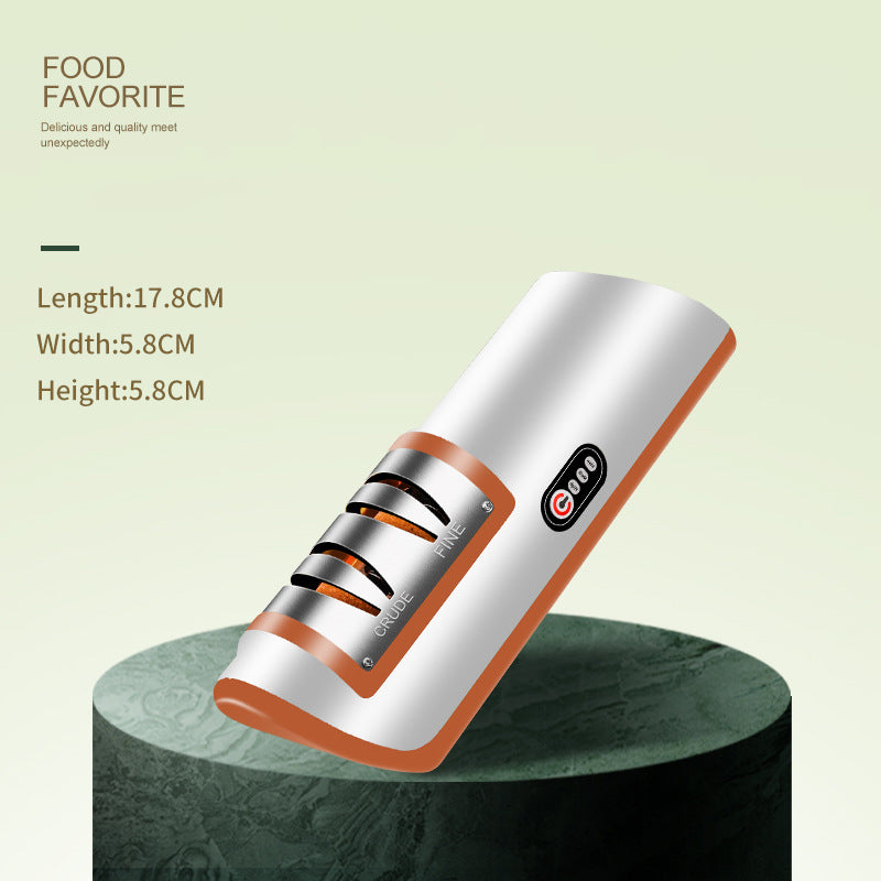 USB Rechargeable Electric Knife Sharpener
